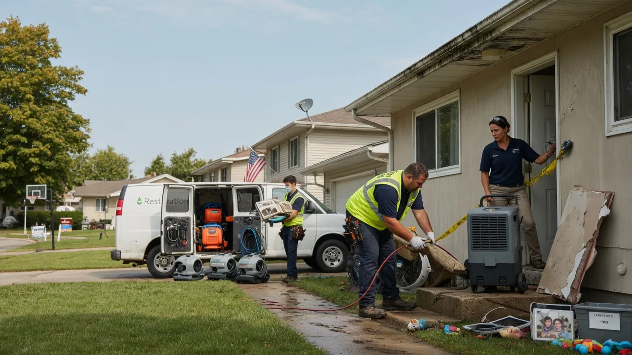 Water Damage Restoration in La Salle, IL near me